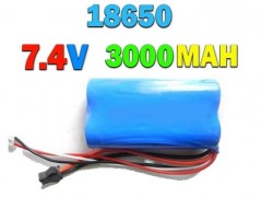 باتری لیتیوم یون 3000MAH (7.4 ولت)