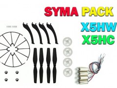 پک قطعات یدکی کوادکوپتر سیما syma x5hw-x5hc