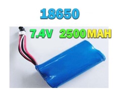 باتری لیتیوم یون 2500MAH (7.4 ولت)