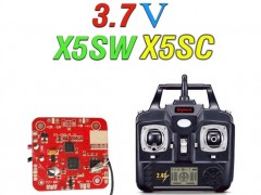 دسته کنترل و مدار کواد کوپتر مدل x5sw-x5sc