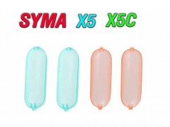 4 عدد قطعات پلاستیکی فریم کوادکوپتر سایما X5-X5C