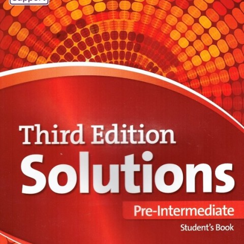 کتاب سو لوشن پری اینترمدیت ویرایش سوم Solutions 3rd Pre