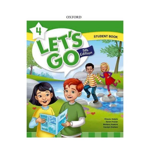 کتاب انگلیسی لتس گو 4 ویرایش پنجم Lets Go 5th 5 SB+WB+DVD