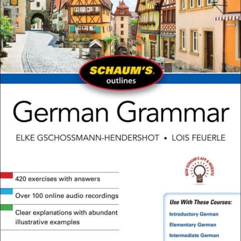 کتاب گرامر آلمانی Schaum's Outline of German Grammar