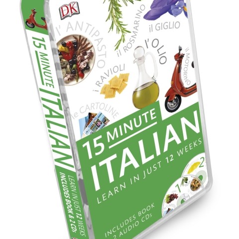 تاب آموزش ایتالیایی در 15 دقیقه 15Minute Italian
