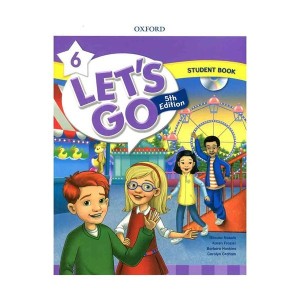 کتاب انگلیسی لتس گو 6 ویرایش پنجم Lets Go 5th 6 SB+WB+DVD