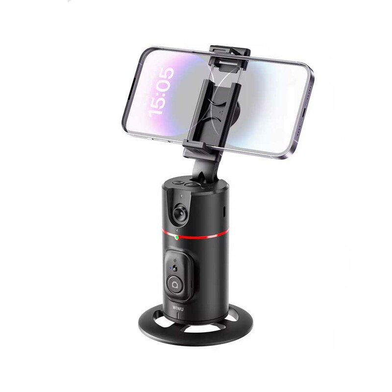 گیمبال هوشمند به همراه سنسور حرکتی 360 درجه برند ویوو  wiwu intelling follow-up camera head