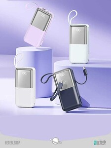 پاوربانک 10000 همراه با کابل ریمکس 10000 power bank with Remax cable