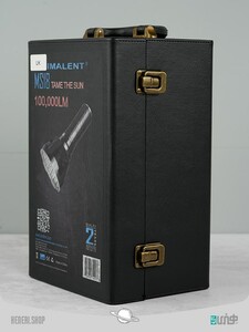چراغ قوه ایمالنت IMALENT MS18 قابل شارژ 100000 لومن IMALENT MS18 rechargeable 100,000 lumen flashlight