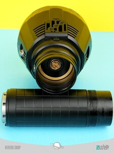 چراغ قوه ایمالنت IMALENT MS18 قابل شارژ 100000 لومن IMALENT MS18 rechargeable 100,000 lumen flashlight