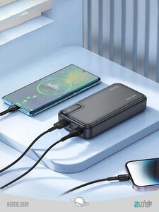 پاوربانک 20 وات فست شارژ گرین لاین Power bank 20w  fast charging green lion
