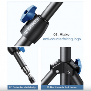 سه پایه  گوشی و نور  آرتاکو RtakoTripod  RLD-001
