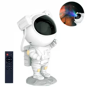 چراغ خواب فضانورد کهکشانی با کوله Galaxy projector and night light