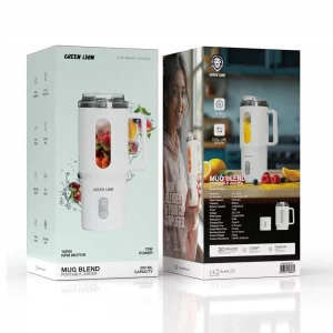 ماگ و آبمیوه‌گیری قابل حمل  گرین لاین  2026 Green Mug Blend Portable Juicer