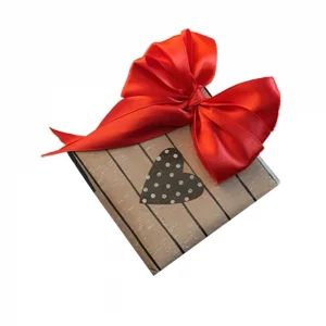 کاغذ کادو طرح قلبی Heart gift paper