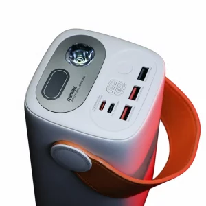 پاوربانک 60000 سوپر فست  ریمکس 27 وات  مدل REMAX 60000mAh Outdoor Power Bank RPP-123