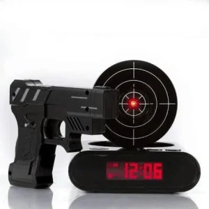 ساعت زنگ‌ دار تفنگی gun alarm clock