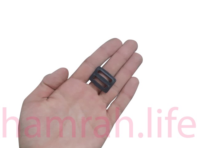 سگک پلاستیکی دو پل - بندگیر -   عرض داخلی ( 2 سانت )