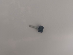 پیچ خروسکی فلکه ای ولومی 5 قطر دسته پلاستیکی 20 mm طول رزوه 25 mm