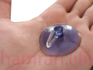 چسبونک سایز  قطر 4 سانت ( ساکشن کاپ - چسبانک شیشه )
