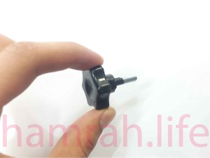 پیچ خروسکی فلکه ای 6 شش پر ارتفاع رزوه 20 mm