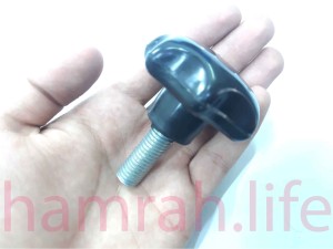 پیچ خروسکی فلکه ای 12 هفت پر ارتفاع رزوه 35 mm