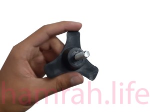 پیچ خروسکی فلکه ای 8 سه پر ارتفاع رزوه 30 mm