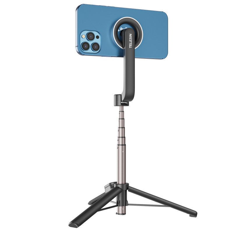 پایه سلفی مغناطیسی بلوتوثی TELESIN WS-22005 مناسب گوشی موبایل