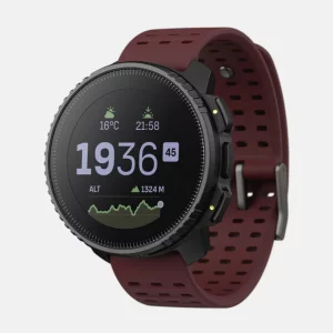 ساعت هوشمند ورزشی سونتو ورتیکال مدل Suunto Vertical Black Ruby با GPS دقیق و باتری قدرتمند