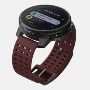ساعت هوشمند ورزشی سونتو ورتیکال مدل Suunto Vertical Black Ruby با GPS دقیق و باتری قدرتمند
