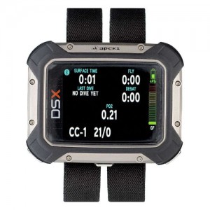 کامپیوتر غواصی اپکس مدل Apeks DSX – مجهز به GPS، آنالیزر اکسیژن و شارژ القایی