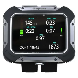 کامپیوتر غواصی اپکس مدل Apeks DSX – مجهز به GPS، آنالیزر اکسیژن و شارژ القایی