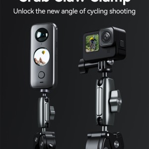 گیره اتصال دوربین Insta360 به فرمان دوچرخه یا موتور مدل GP-HBM-001