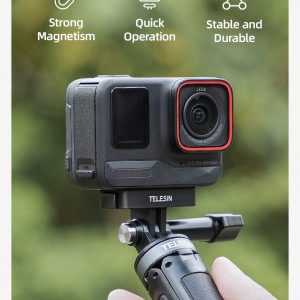 لوازم جانبی Insta360 – آداپتور دو پنجه مغناطیسی TELESIN برای نصب سریع دوربین