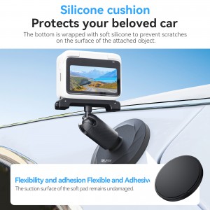 پایه مغناطیسی TELESIN برای Insta360 GO 3 مدل MAG-005 | نصب سریع و ایمن دوربین