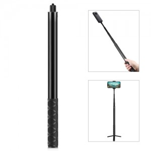 مونوپاد 150 سانتی‌متری مخصوص دوربین‌های Insta360 برند PULUZ مدل PU816 | مناسب برای عکاسی حرفه‌ای ۳۶۰ درجه