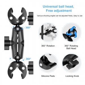 بسته‌بندی پایه Crab Clamp PU849Bبا متعلقات