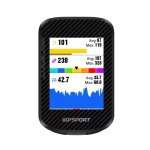 کامپیوتر دوچرخه iGPSPORT مدل BSC300T با GPS داخلی، ANT+، صفحه نمایش لمسی رنگی و پشتیبانی از Strava