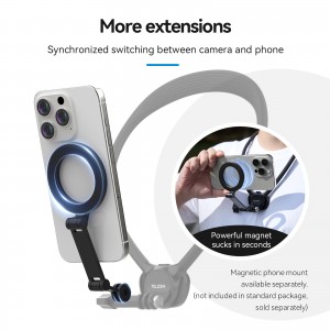هولدر گردنی دوربین اکشن TELESIN مدل P2-HNB-02 مناسب GoPro، Insta360 و Osmo Action