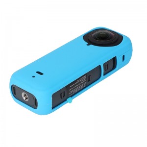 حمل آسان دوربین Insta360 X4 با قاب سیلیکونی مقاوم در برابر ضربه