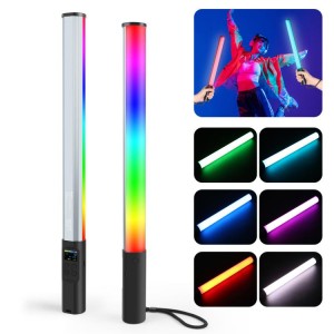 باتوم لایت دستی عکاسی PULUZ مدل PU4140 | نور RGB کامل با 132 LED
