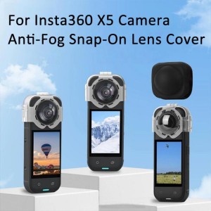 محافظ لنز گارد شفاف دوربین Insta360 X5 ضد بخار و ضد ضربه