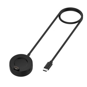 شارژر ساعت گارمین اینستینکت با رابط Type-C / USB-C و قابلیت انتقال داده مدل SYA001836217A (مشکی)