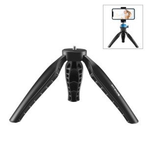 پایه رومیزی دوربین پولوز مدل PU3055B | سه‌پایه سبک و مقاوم برای دوربین‌های DSLR و دیجیتال