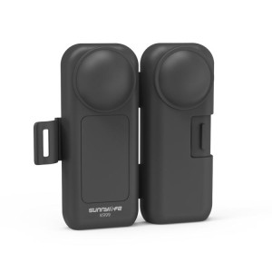 محافظ صفحه نمایش و لنز یکپارچه اینستا360  Insta360 X5 / X4 سان‌لایف به همراه بند مدل DCA4185B مشکی