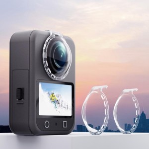 محافظ لنز کلیپسی ضد بخار DJI Osmo 360 امگیسن  | پوشش HD شفاف