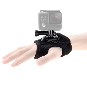 بند نگهدارنده دستکشی PULUZ با چرخش ۳۶۰ درجه مخصوص GoPro، Insta360 و DJI مدل PU162