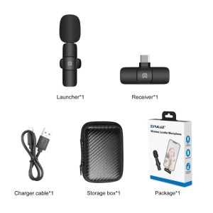 تصویری-از-رابط-کاربری-ضبط-صدا-روی-موبایل-با-میکروفون-PULUZ