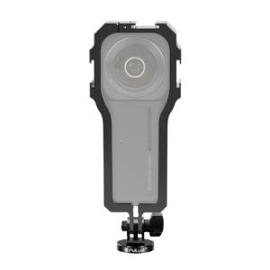نمای نزدیک از قاب فلزی PU597B بر روی دوربین INSTA 360 ONE RS