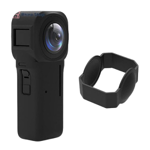 محافظ سیلیکونی مشکی مخصوص دوربین Insta360 ONE RS 1‑INCH 360
